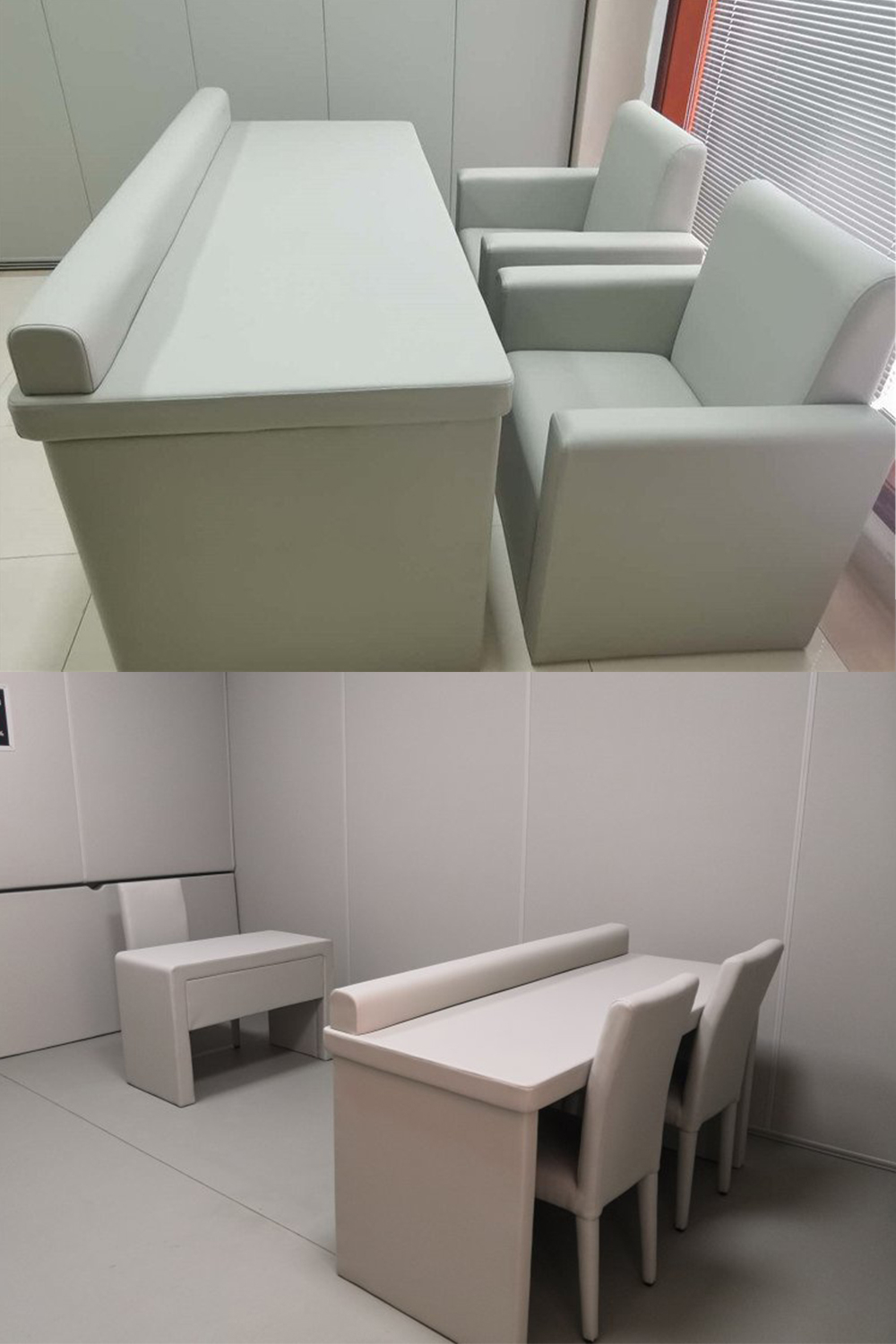 審訊室軟包安裝案例展示圖